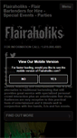 Mobile Screenshot of flairaholiks.com